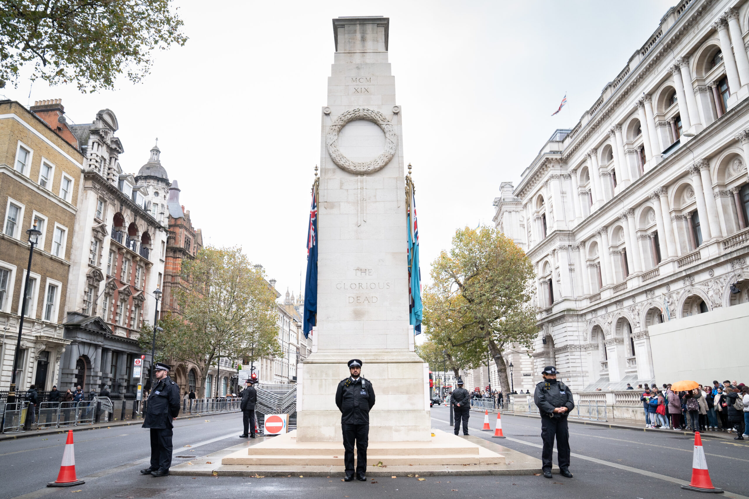 Armistice Day in London: Police Precautions and Calls for Unity